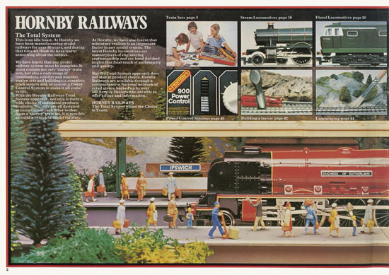 Hornby 00 Scale Model catalogue 1977