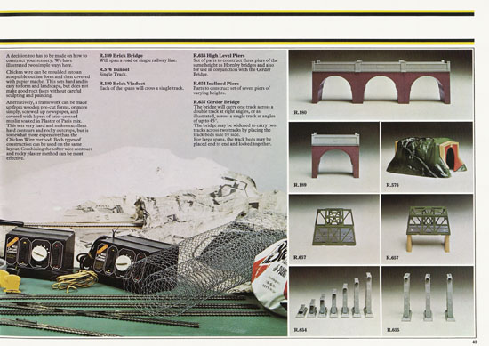 Hornby 00 Scale Model catalogue 1977