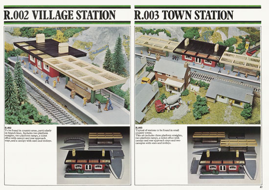 Hornby 00 Scale Model catalogue 1977