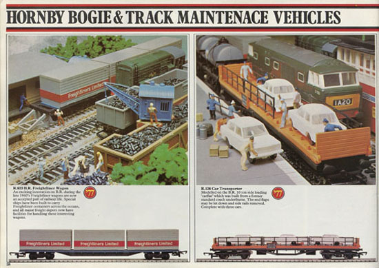 Hornby 00 Scale Model catalogue 1977