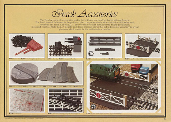 Hornby Railways 00 catalogue 1979