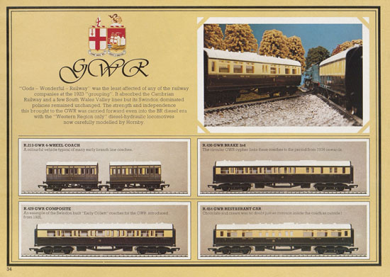 Hornby Railways 00 catalogue 1979