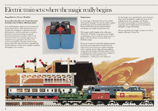 Hornby Railways catalogue 1976