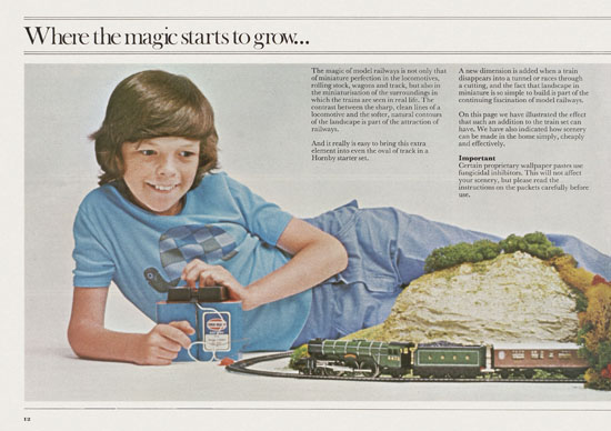 Hornby Railways catalogue 1976