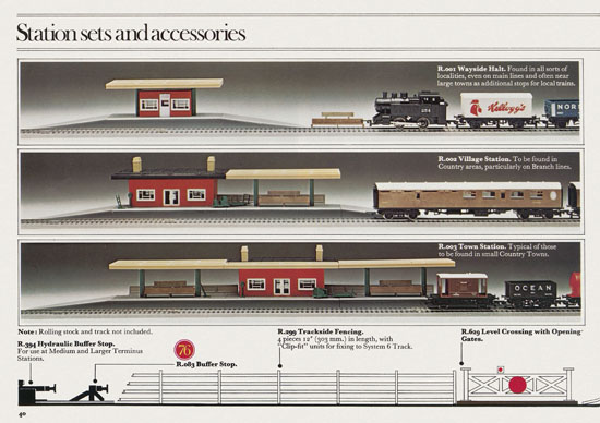 Hornby Railways catalogue 1976