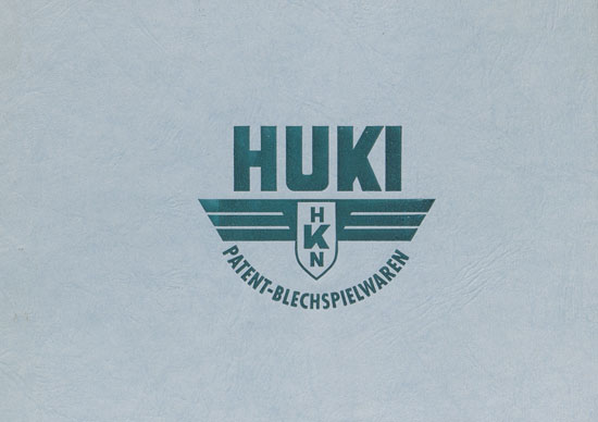 HUKI Patent-Blechspielwaren Händlerkatalog um 1960