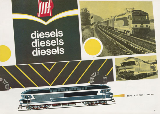 Jouef catalogue 1970-1971