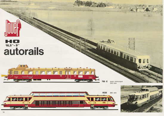 Jouef catalogue 1970-1971