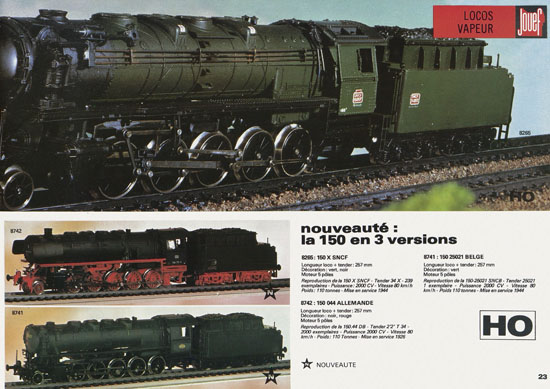 Jouef catalogue 1978-1979