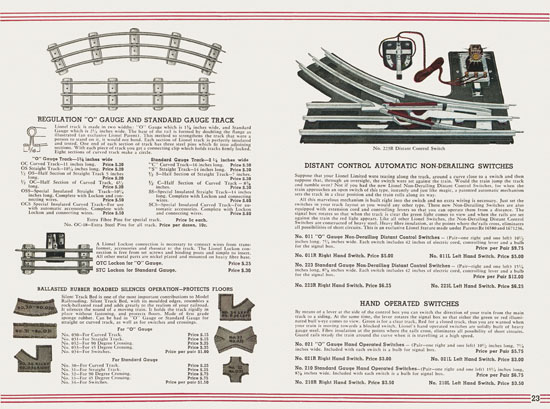 Lionel Trains catalog 1935