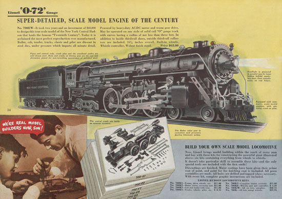 Lionel catalog 1940