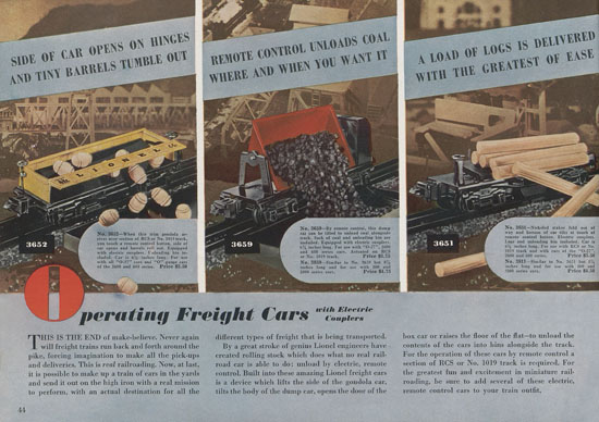 Lionel catalog 1940