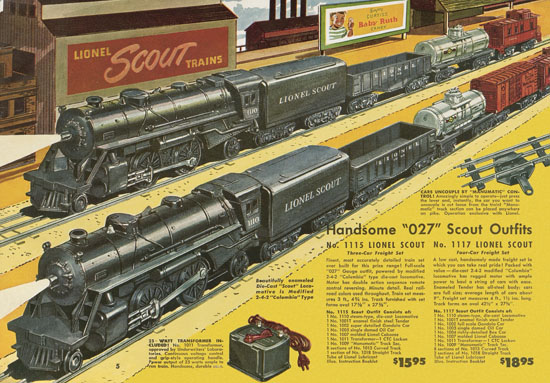 Lionel catalog 1949
