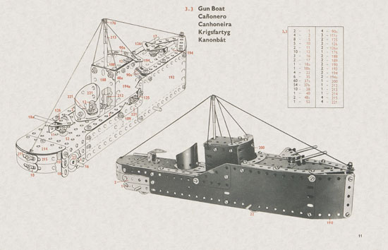 Meccano Book of models 2-3 1964