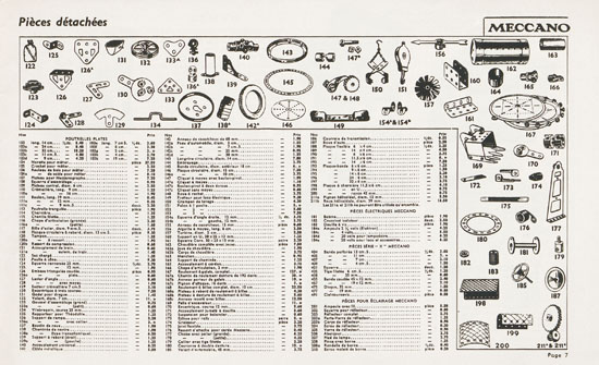 Meccano Jouets catalogue 1936-1937