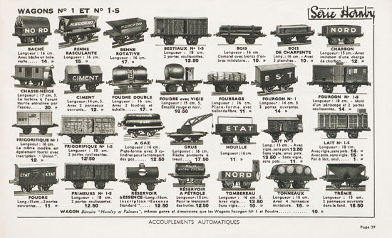 Meccano Jouets catalogue 1936-1937