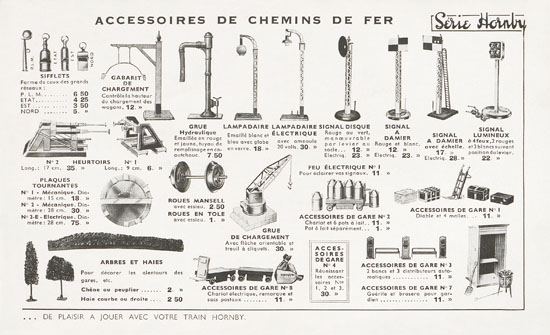 Meccano Jouets catalogue 1936-1937