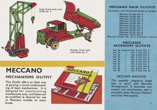 Meccano Bayko Hornby catalogue 1963