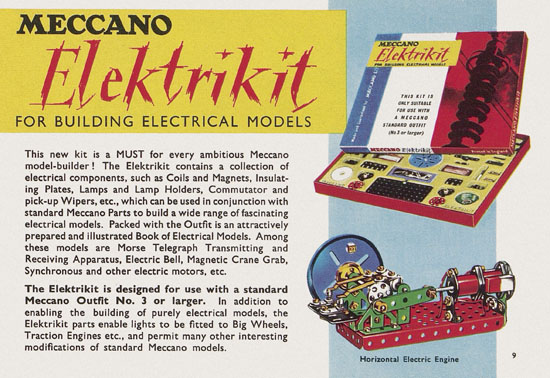 Meccano Bayko Hornby catalogue 1963