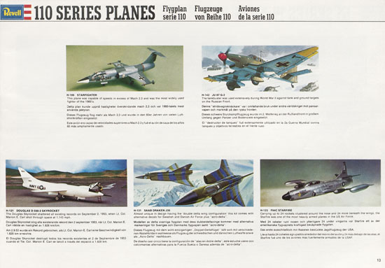 Seite 13 Revell Model Kit Catalogue 1976-1977