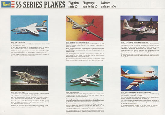 Seite 14 Revell Model Kit Catalogue 1976-1977