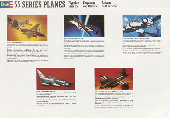 Seite 15 Revell Model Kit Catalogue 1976-1977
