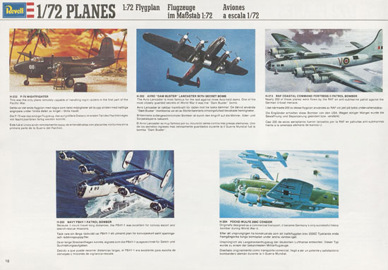 Seite 18 Revell Model Kit Catalogue 1976-1977
