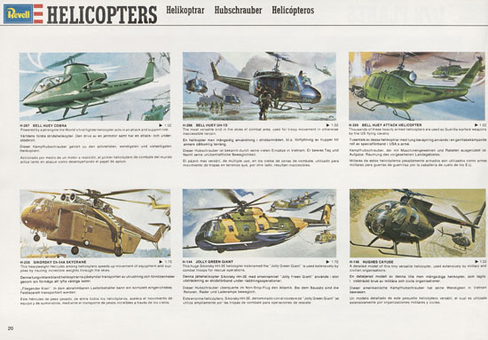 Seite 20 Revell Model Kit Catalogue 1976-1977