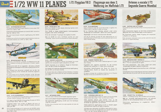 Seite 22 Revell Model Kit Catalogue 1976-1977