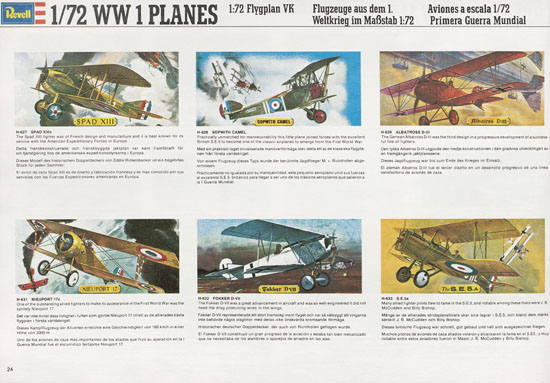 Seite 24 Revell Model Kit Catalogue 1976-1977
