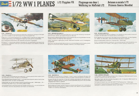 Seite 25 Revell Model Kit Catalogue 1976-1977