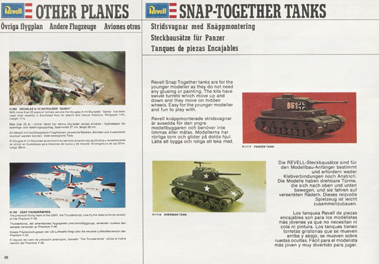 Seite 26 Revell Model Kit Catalogue 1976-1977