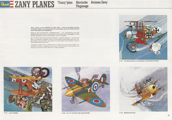 Seite 27 Revell Model Kit Catalogue 1976-1977