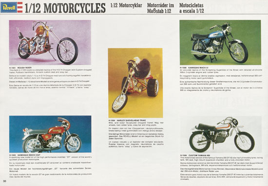 Seite 30 Revell Model Kit Catalogue 1976-1977