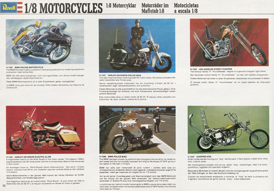 Seite 32 Revell Model Kit Catalogue 1976-1977