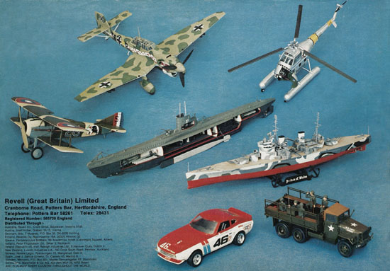 Seite 48 Revell Model Kit Catalogue 1976-1977