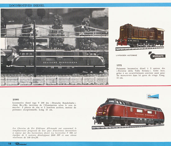 Rivarossi Catalogue 1962-1963