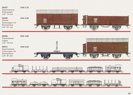 Rokal TT-Modelleisenbahn Katalog 1968