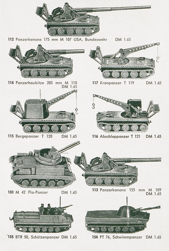 Seite 3 Roskopf Miniatur-Modelle 1961-1962