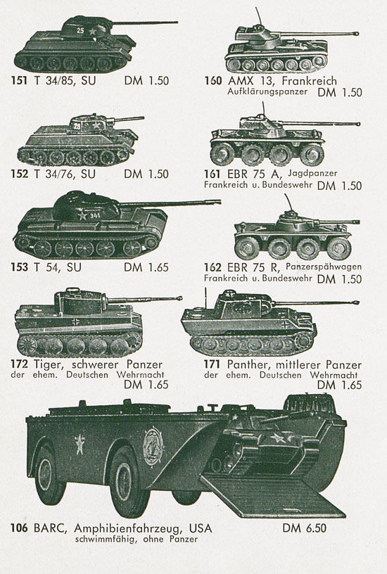 Seite 4 Roskopf Miniatur-Modelle 1961-1962