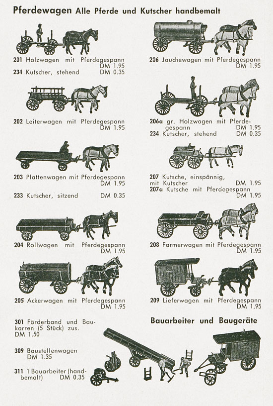 Seite 6 Roskopf Miniatur-Modelle 1961-1962