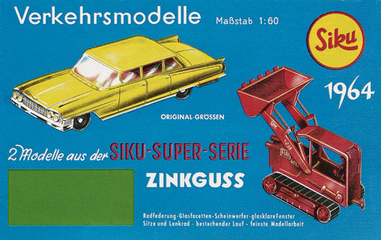 Seite 1 Siku Verkehrsmodelle 1964