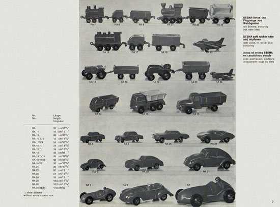 Steha Fabrikat Katalog 1973