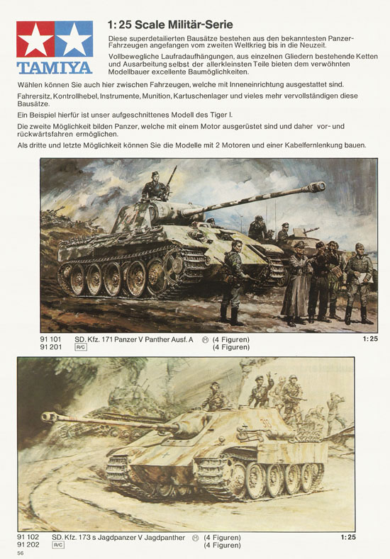 Tamiya Katalog 1977