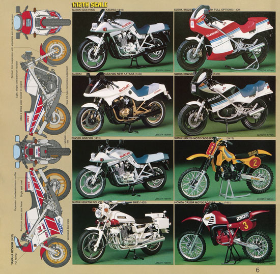 Tamiya Katalog 1985