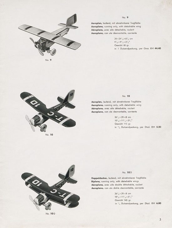 Seite 5 Tipp & Co. Katalog 1939