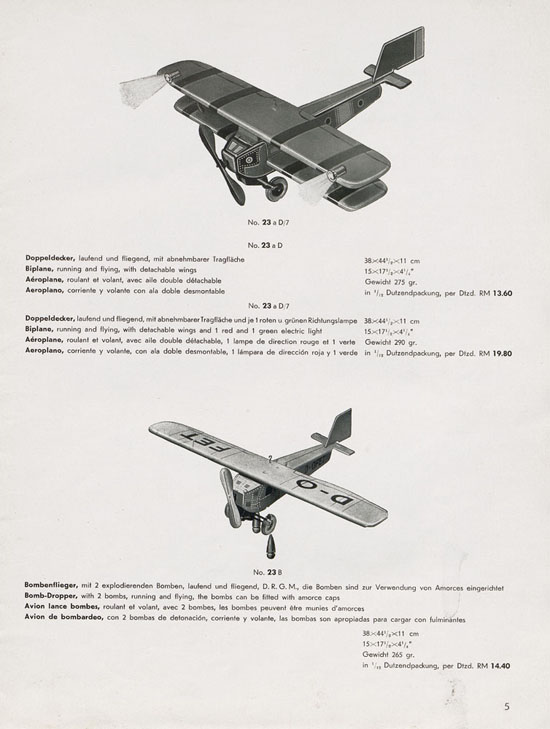Seite 7 Tipp & Co. Katalog 1939