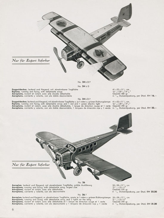 Tipp & Co. Katalog 1939