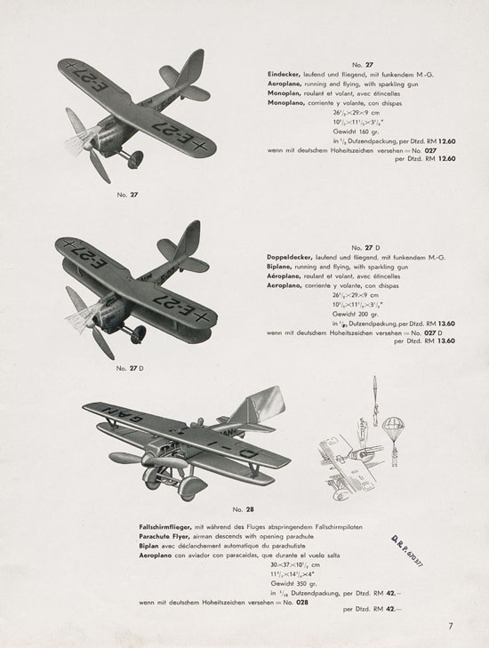 Seite 9 Tipp & Co. Katalog 1939