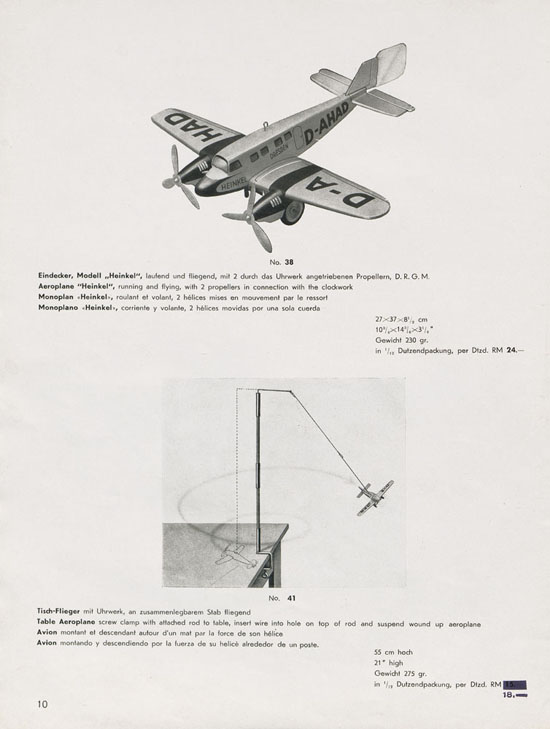 Seite 12 Tipp & Co. Katalog 1939